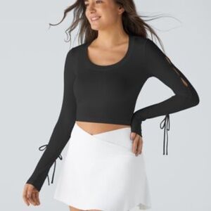 Halara Cut Out Tie Side Top